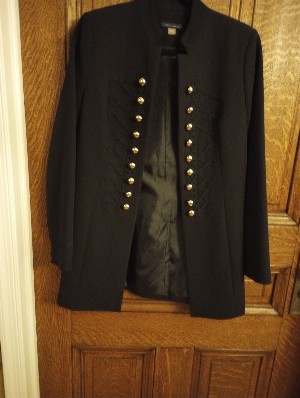 Tommy Hilfiger Blazer, Buttons Braided Size 8 - Picture 3 of 11